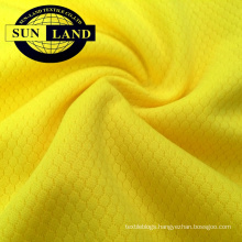 functional knitted 100 polyester mesh fabric for clothing